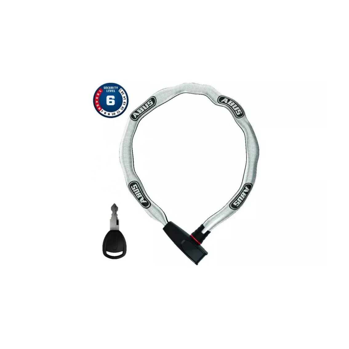ABUS 6806K/110 Catena Reflective ķēdes slēdzene ABUS 6806K/110 Catena Reflective ķēdes slēdzene