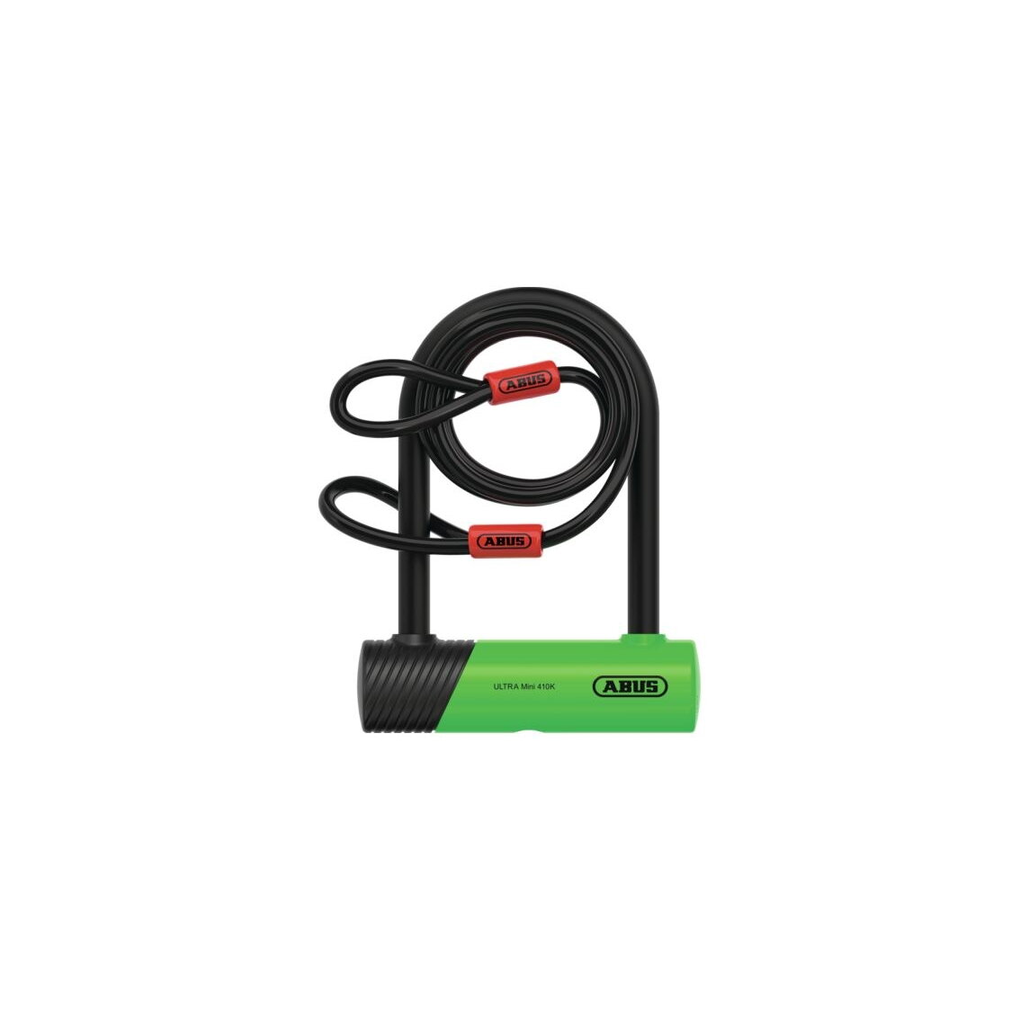 ABUS Ultra Mini 410K/150HB140 Green U-veida slēdzene 1