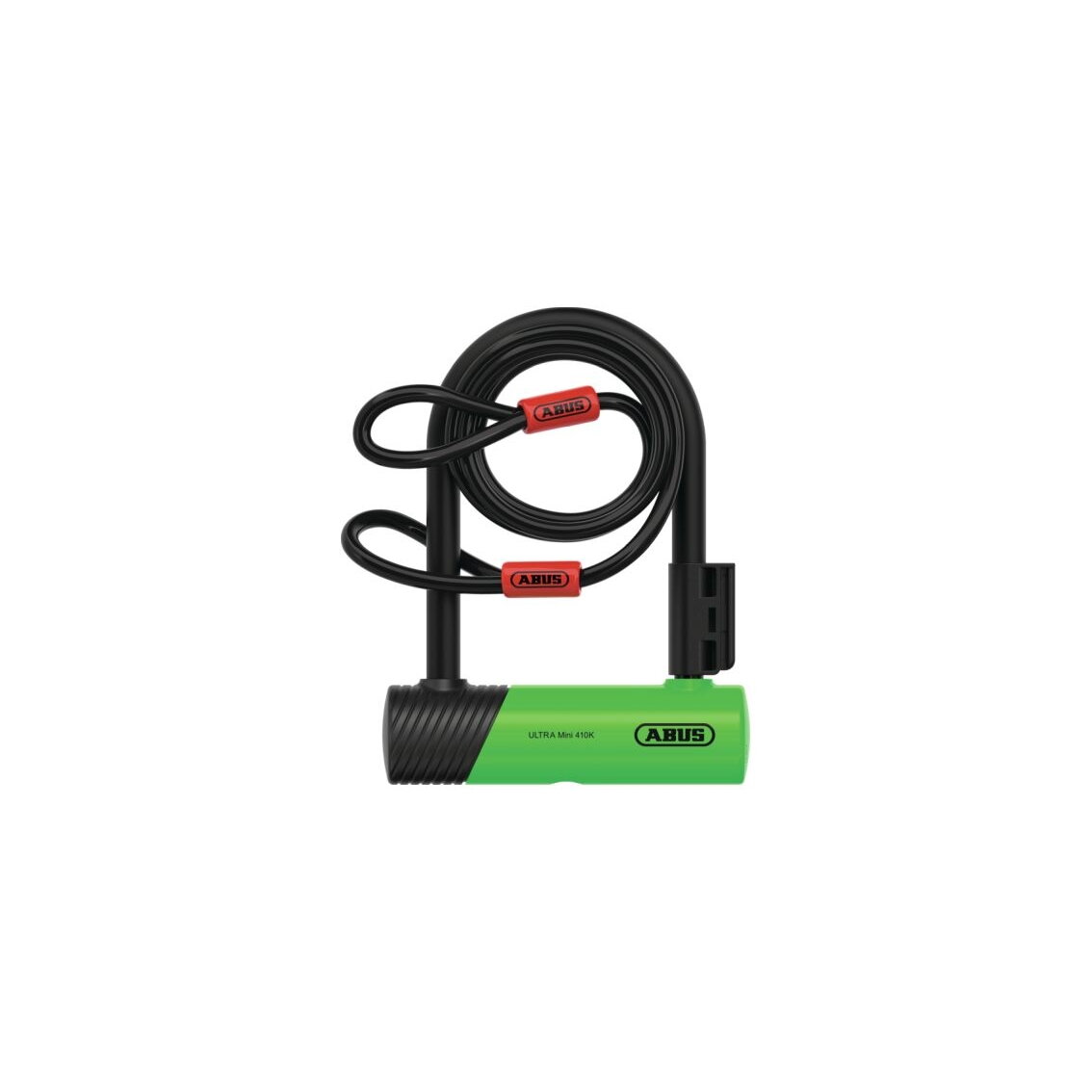 ABUS Ultra Mini 410K/150HB140 Green U-veida slēdzene