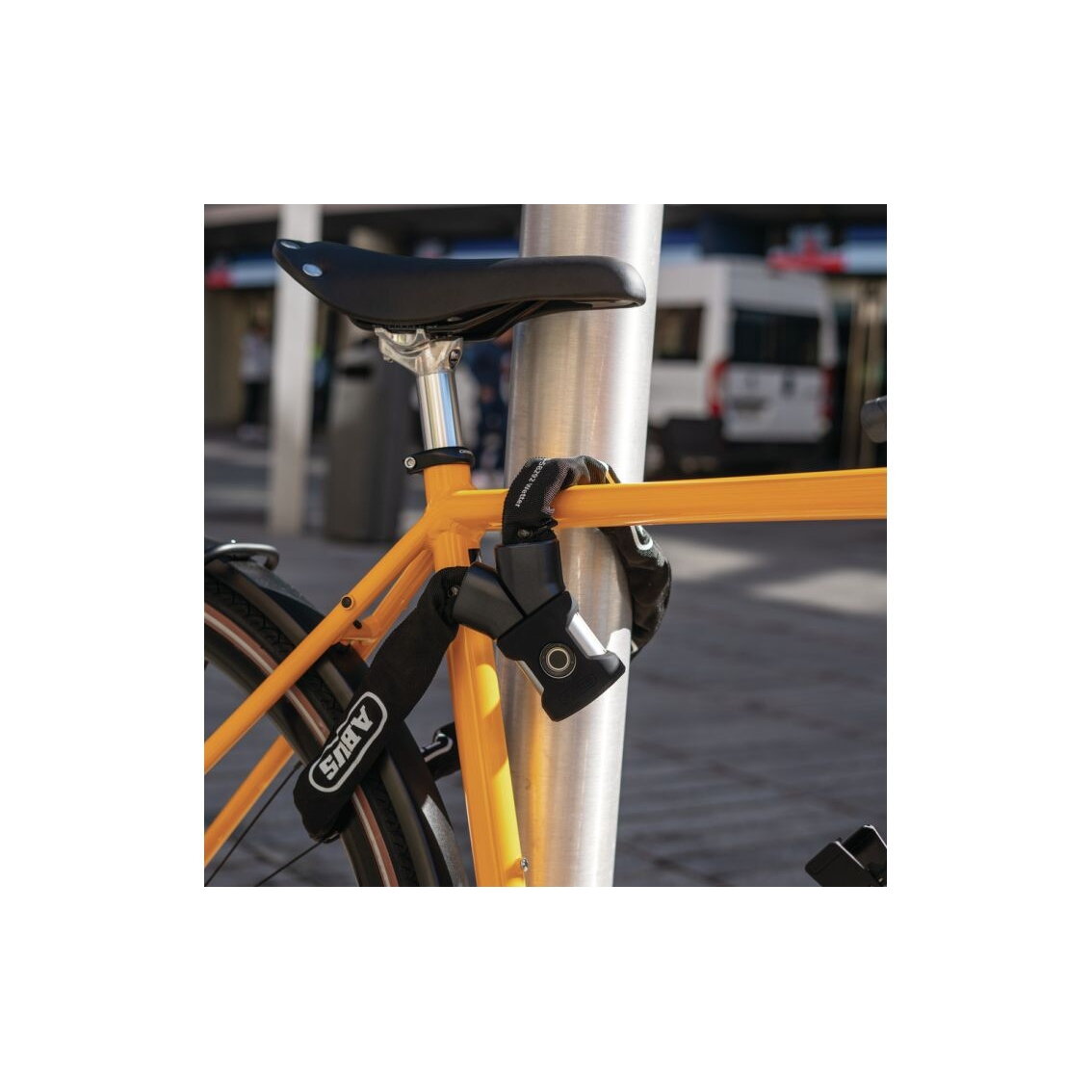 ABUS Yardo 7807F/85 Black Jalgrattalukk 5