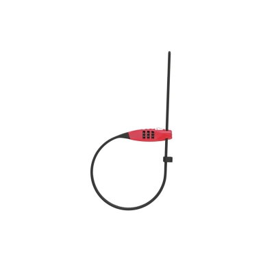 ABUS Combiflex TravelGuard Red trosu slēdzene