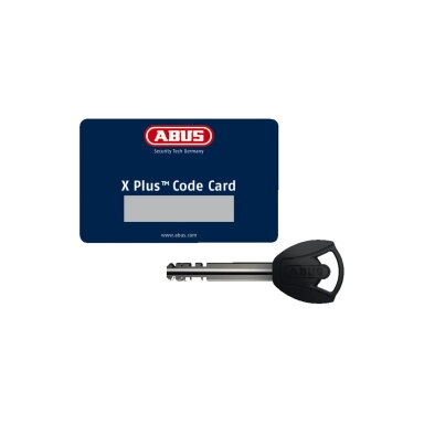 ABUS Granit 58/140HBIII100 + 12KS 120 Black Loop U-veida slēdzene ar ķēdi