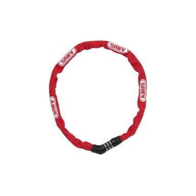 ABUS Steel-O-Chain 4804C/75 Red Velosipēdu slēdzene