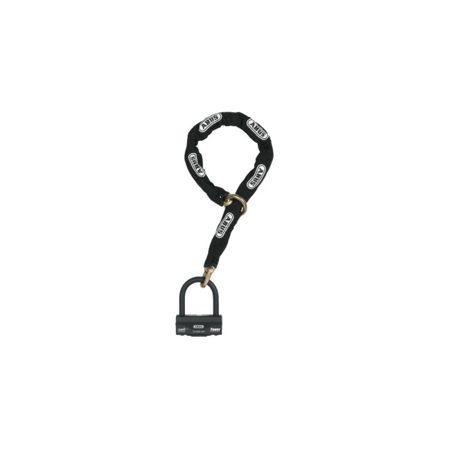 ABUS Granit 58/140HBIII100 + 12KS 120 Black Loop U-veida slēdzene ar ķēdi