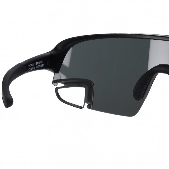 Sports glasses TriEye View Sport Revo, frame black, lens red, size M/L, cat. 3 2
