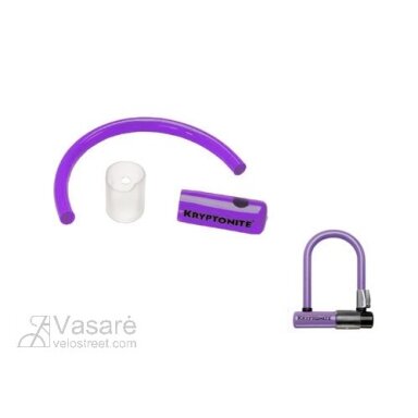 Skin Kryptonite U-tipe lock MINI3.25 purple Skin Kryptonite U-tipe lock MINI3.25 purple