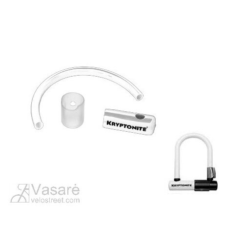 Skin Kryptonite U-tipe lock MINI3.25 white Skin Kryptonite U-tipe lock MINI3.25 white