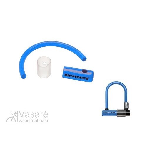 Skin Kryptonite U-tipe lock MINI3.25 blue Skin Kryptonite U-tipe lock MINI3.25 blue
