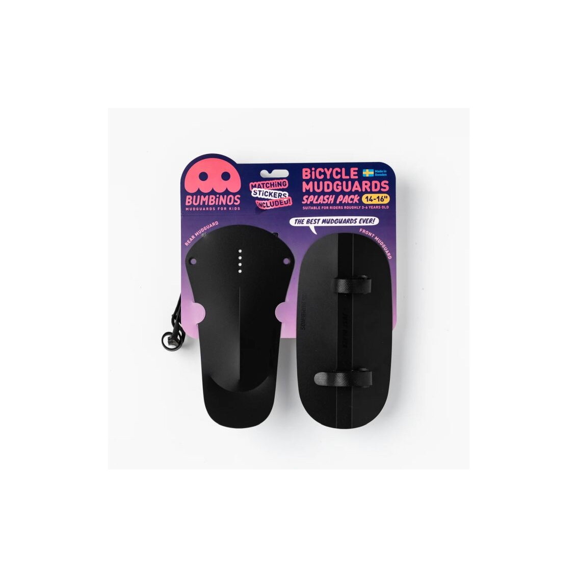 Ass Savers Bumbinos Splash Pack Just Black 14-16" purvasaugiai 2