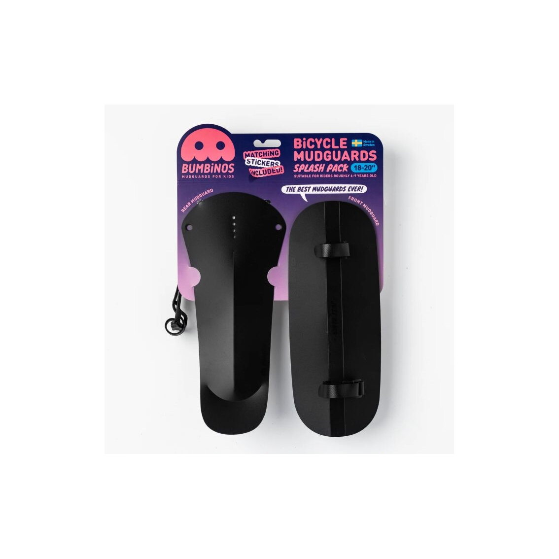 Ass Savers Bumbinos Splash Pack Just Black 18-20" purvasaugių komplektas 2