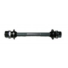 Axle front 2318A, 3/8'' x 140 mm, with nuts
