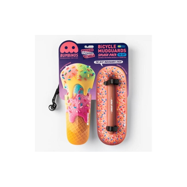 Ass Savers Bumbinos Spash Pack Sugar Rush 18-20" dubļusargu komplekts 3