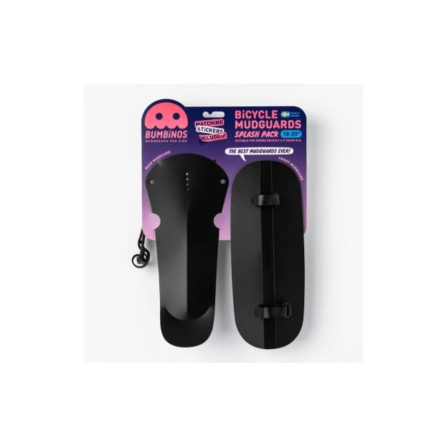 Ass Savers Bumbinos Splash Pack Just Black 18-20" purvasaugių komplektas 2