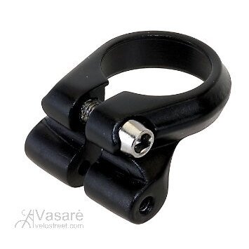 Seat clamp with socket for mounting a rear carrier 34.9mm Seat clamp with socket for mounting a rear carrier 34.9mm