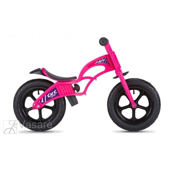 Balansinis dviratukas Drag Kick rožinis