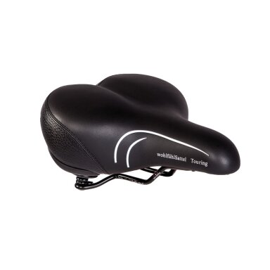 Bequemsattel P&P Touring spring 578, black, uni, 265 x 230mm, 830g Bequemsattel P&P Touring spring 578, black, uni, 265 x 230mm, 830g