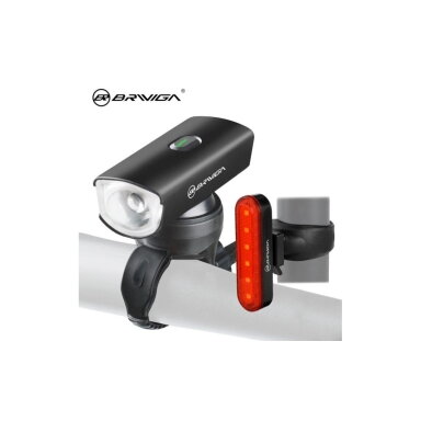 Briviga LW-F450-056B priekinis ir galinis žibintų komplektas Briviga LW-F450-056B priekinis ir galinis žibintų komplektas
