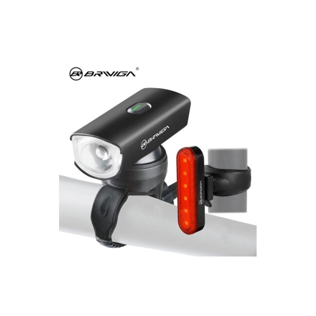Briviga LW-F450-056B priekinis ir galinis žibintų komplektas Briviga LW-F450-056B priekinis ir galinis žibintų komplektas