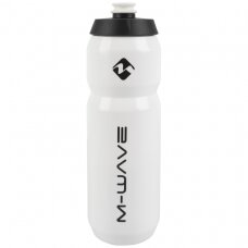 Waterbottle M-WAVE, plastic, White