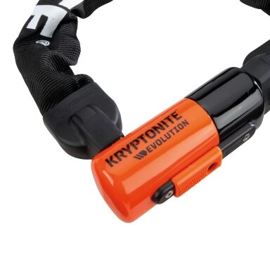 Chain lock Kryptonite Evolution 1012, length 120cm, Ø10mm, blk, 3 keys, 1 LED
