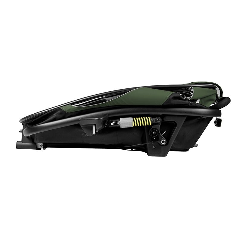 Fahrrad trailer for children Hamax Outback ONE green/black 2 Fahrrad trailer for children Hamax Outback ONE green/black 2