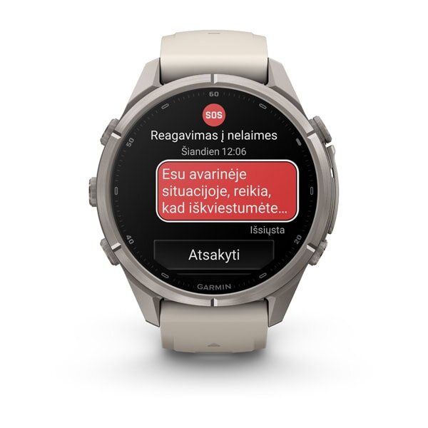 Urządzenie Garmin fēnix® 9 Pro – inReach® – 43mm 8 Urządzenie Garmin fēnix® 9 Pro – inReach® – 43mm 8
