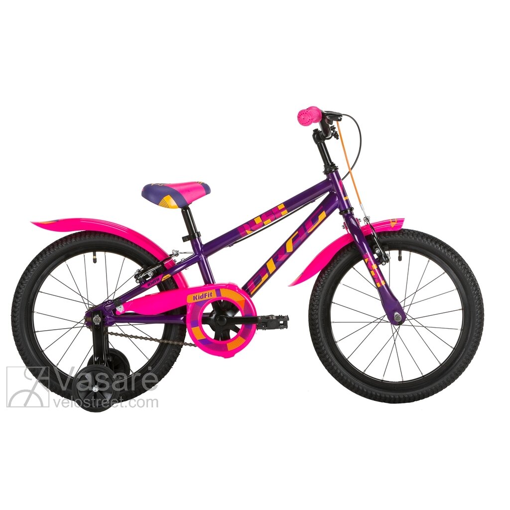 Bicycle 18 Drag RUSH purple/pink