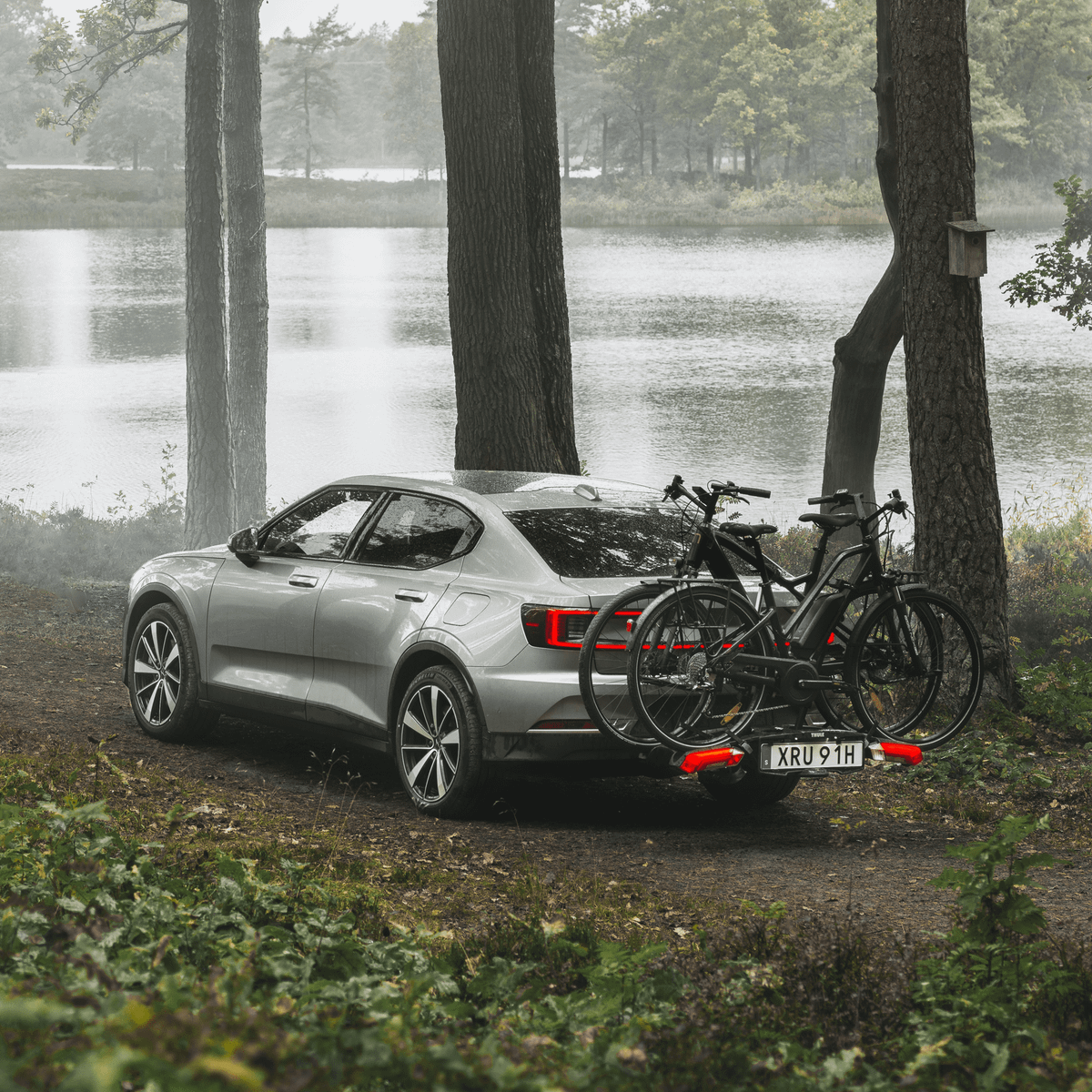 Thule Epos 3 3-bike platform towbar bike rack black 5