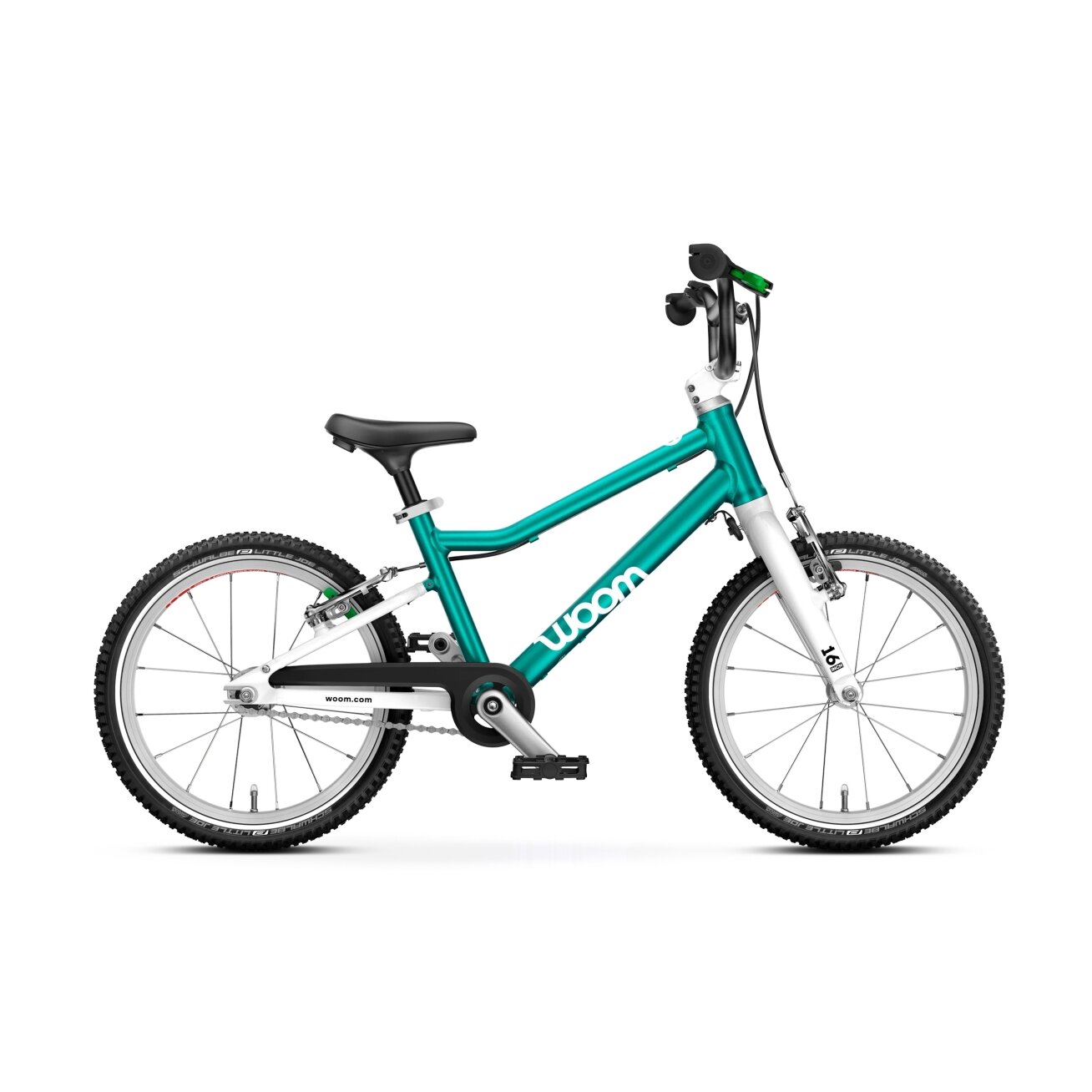 Bicycle Woom 3 GO Metallic Turquoise (105-120cm) Bicycle Woom 3 GO Metallic Turquoise (105-120cm)