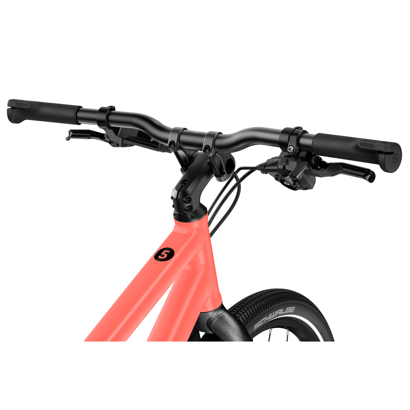 Bicycle Woom Explore 5 NEON CORAL (125-145cm) 9 Bicycle Woom Explore 5 NEON CORAL (125-145cm) 9