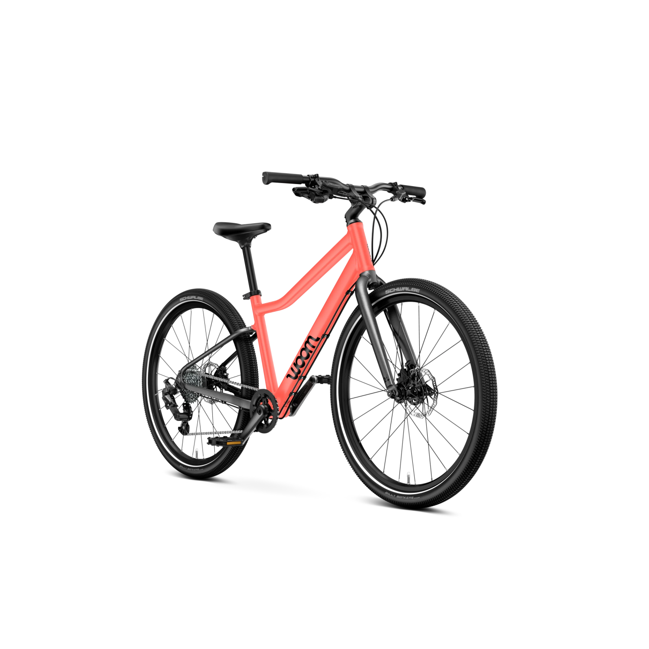 Bicycle Woom Explore 5  NEON CORAL (125-145cm) 1
