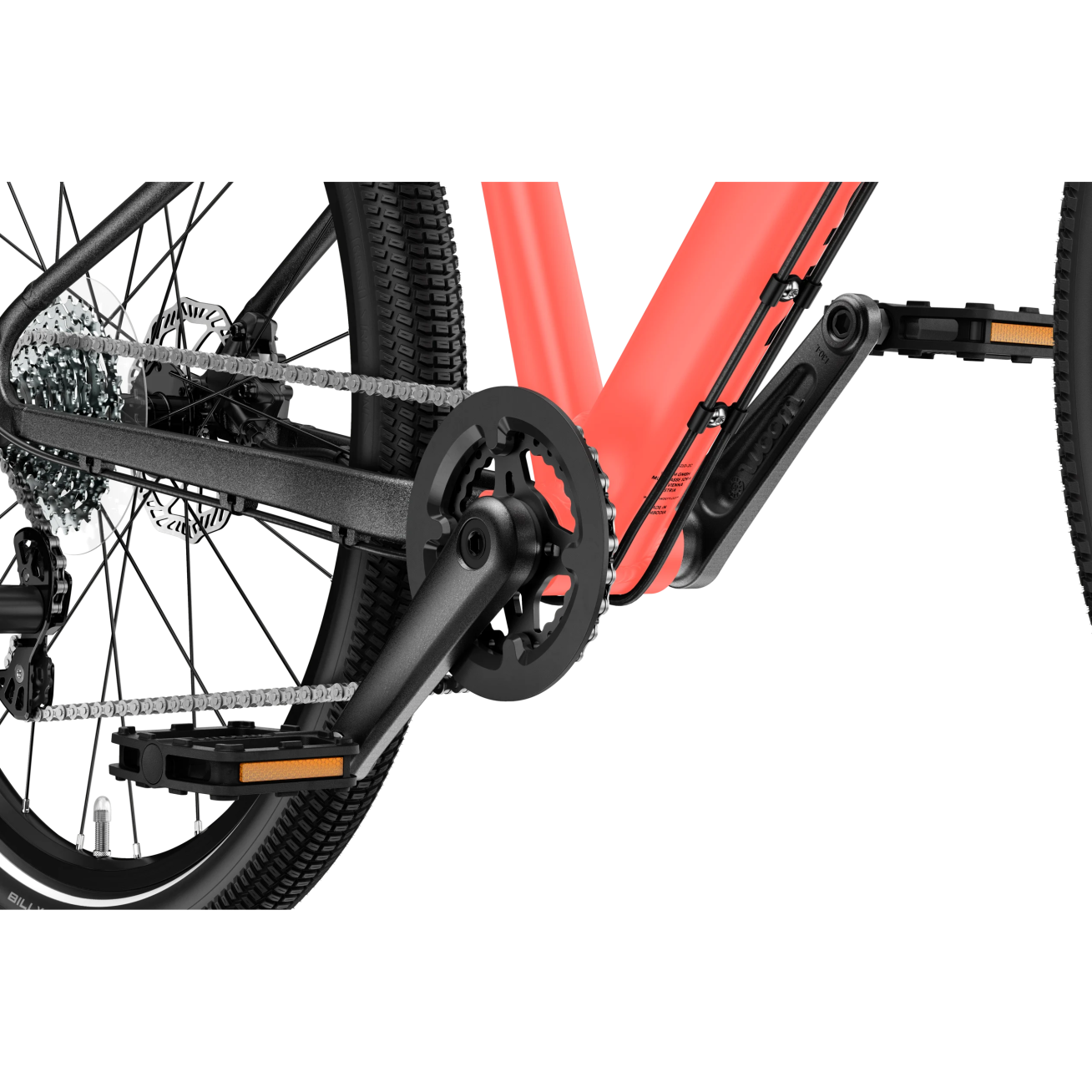 Bicycle Woom Explore 5  NEON CORAL (125-145cm) 8