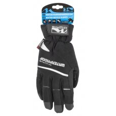 bicycle gloves  M-WAVE "ALASKA-GEL", wind and water resistant, size: M