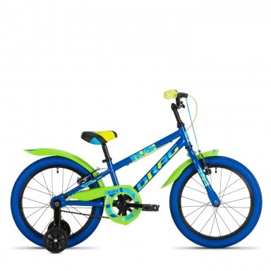 Dviratis Drag RUSH 18 blue/green