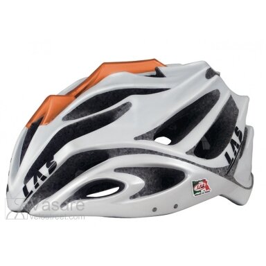 Helmet LAS ANUBI, size 53-59, white/orange Helmet LAS ANUBI, size 53-59, white/orange