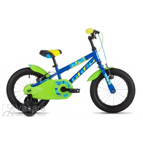 Bicycle Drag Rush 14 blue/green