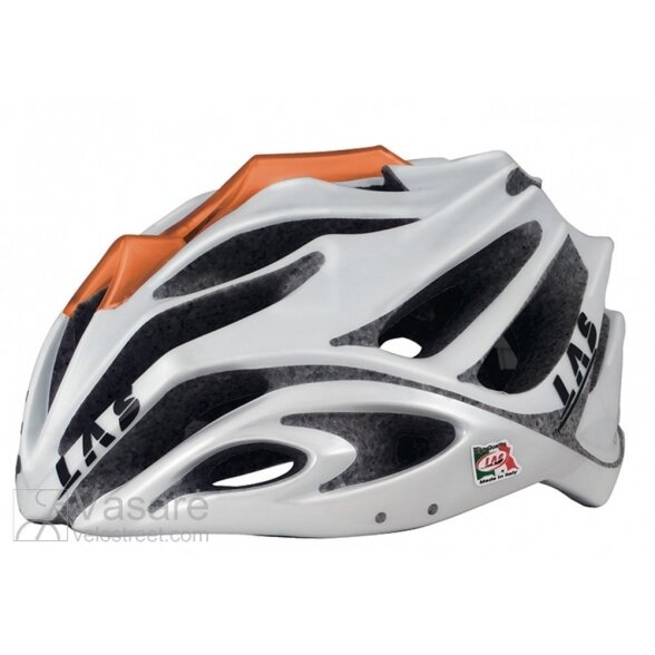 Helmet LAS ANUBI, size 53-59, white/orange