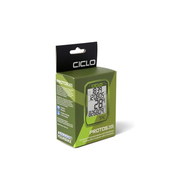 Ciclo Protos 205 Bike Computer 2 Ciclo Protos 205 Bike Computer 2