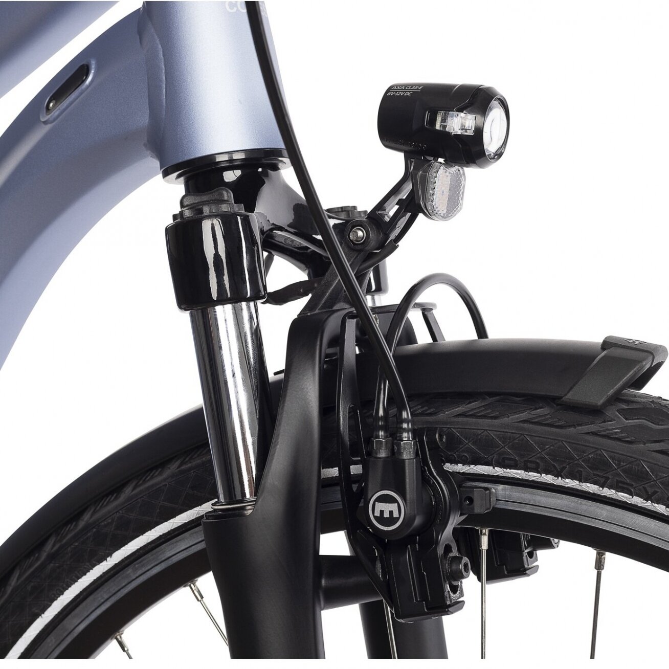 E-bike COREST e-SALLEY CEB10 28 City Trapez Bosch Performace 500Wh ACERA 9S Pearl White matt 1