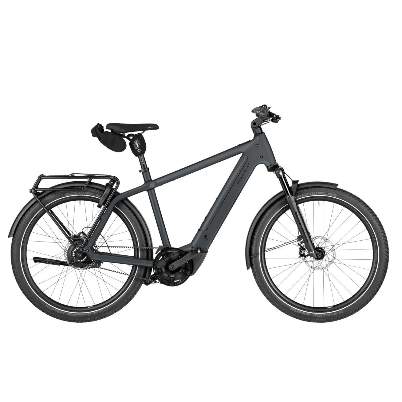 E-bike Riese & Müller Charger5 Vario Kiox500, 800Wh Slate Grey E-bike Riese & Müller Charger5 Vario Kiox500, 800Wh Slate Grey