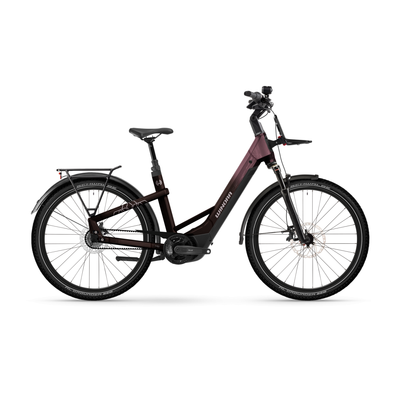 Elektrinis dviratis Winora YAKUN R5 26 Low 600Wh 4