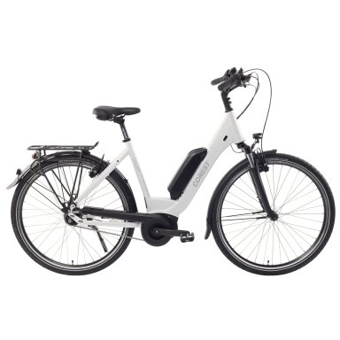 El. Dviratis COREST e-SALLEY CEB10 N7 FW Bosch Performance 500Wh Pearl White matt