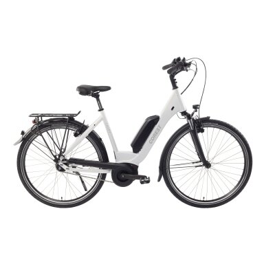 El. Dviratis COREST e-SALLEY CEB10 N8 FW Bosch Performance 500Wh Pearl white matt