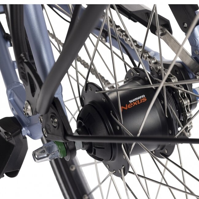 E-bike COREST e-SALLEY CEB10 N8 FW Bosch Performance 500Wh Pearl white matt 4 E-bike COREST e-SALLEY CEB10 N8 FW Bosch Performance 500Wh Pearl white matt 4
