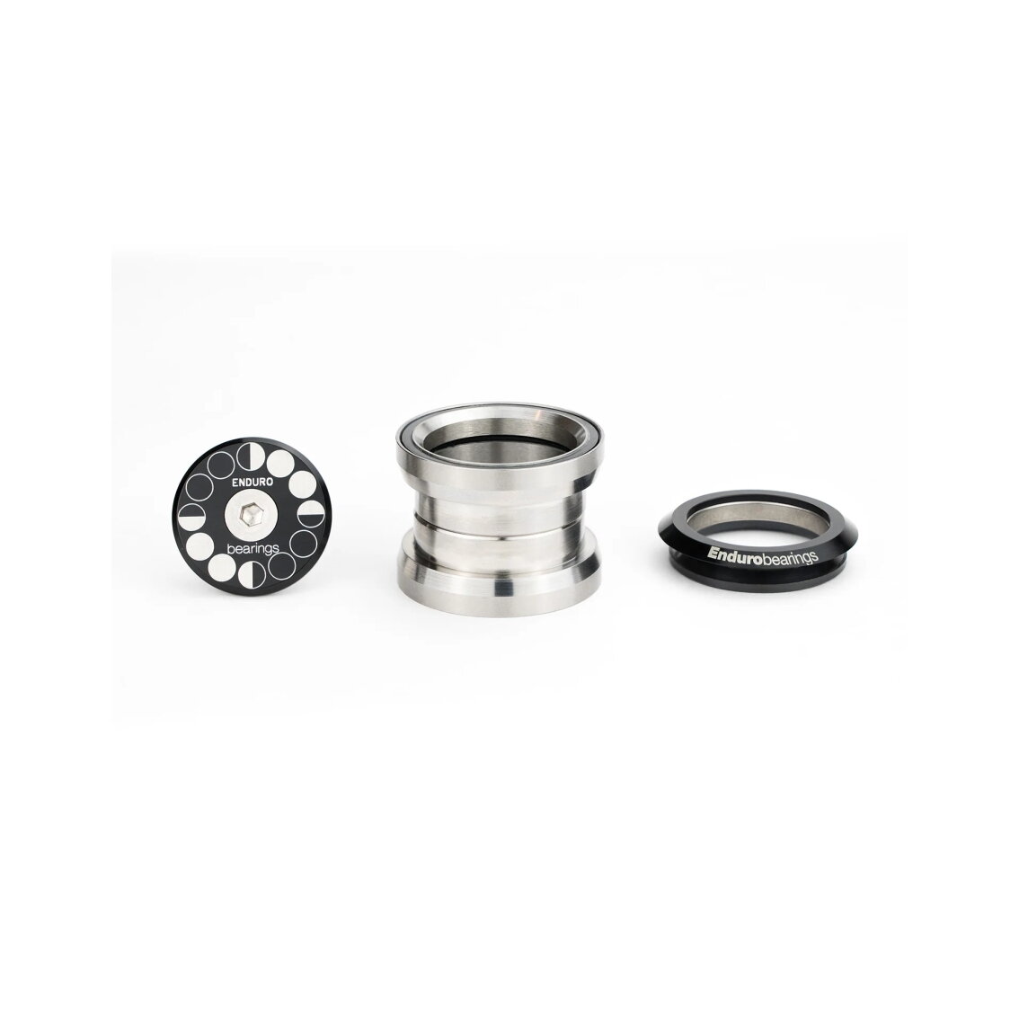 Enduro Bearings 1-1/8" Stainless Steel vairo kolonėlė 1