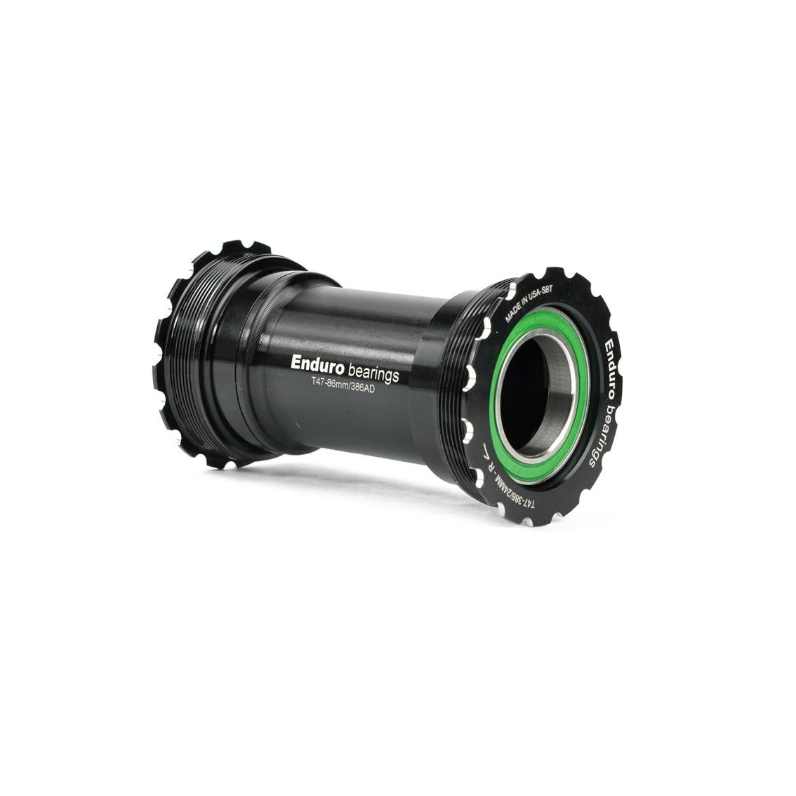 Enduro Bearings T47 vidinis miniklio velenas Shimano Hollowtech II 24 mm nerūdijančio plieno Enduro Bearings T47 vidinis miniklio velenas Shimano Hollowtech II 24 mm nerūdijančio plieno