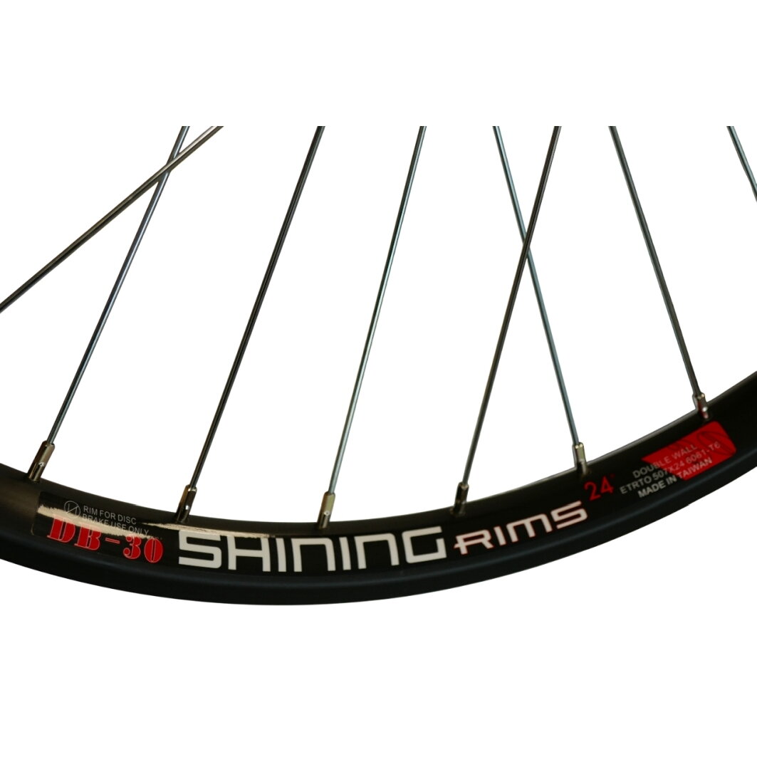 Galinis ratas Shining 24" DB-30 QR SB 6-Bolt FH 32H 2