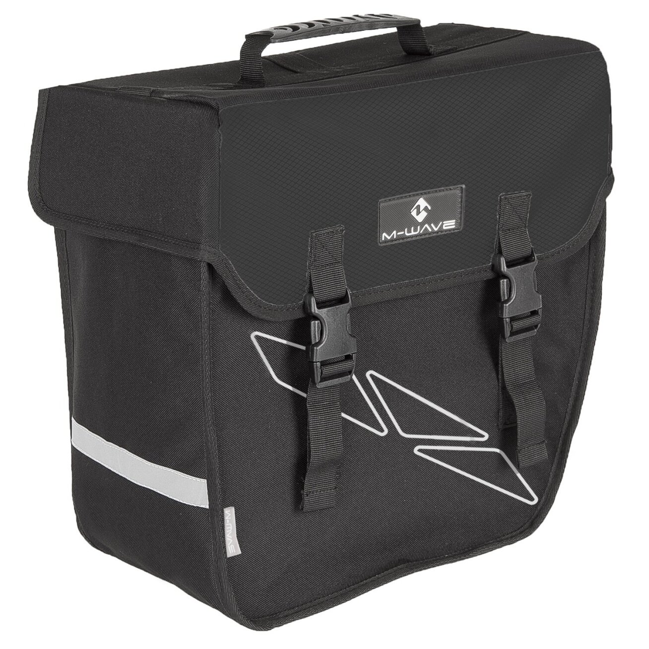 rear carrier single bag, "M-WAVE AMSTERDAM SINGLE RIGHT"