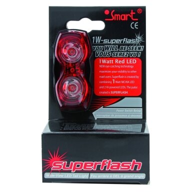Flashlight, 2 red 0.5 Watt LED Flashlight, 2 red 0.5 Watt LED