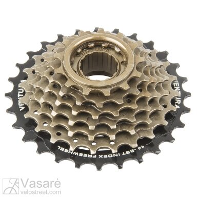 FREEWHEEL "VENTURA" 5-SPEED, 14-28 TEETH BLACK FREEWHEEL "VENTURA" 5-SPEED, 14-28 TEETH BLACK
